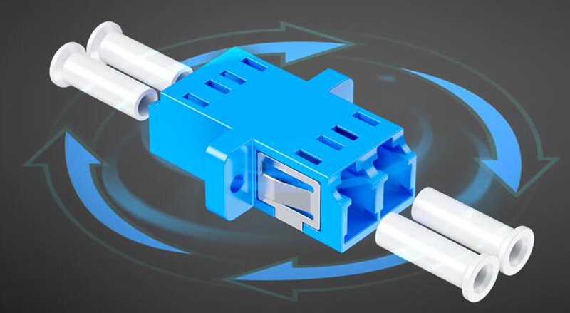 Fiber Adaptor LC Duplex