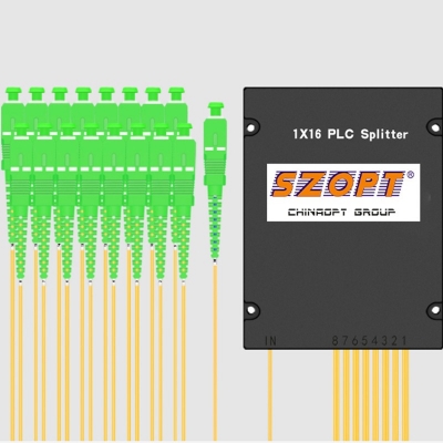 PLC 1X16 SC/UPC ABS BOX