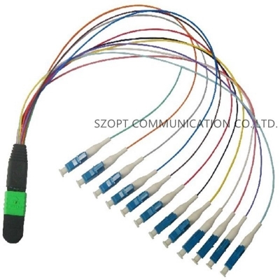 MPO MTP to LC harness cable