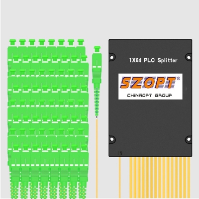 PLC 1X64 SC/UPC ABS BOX