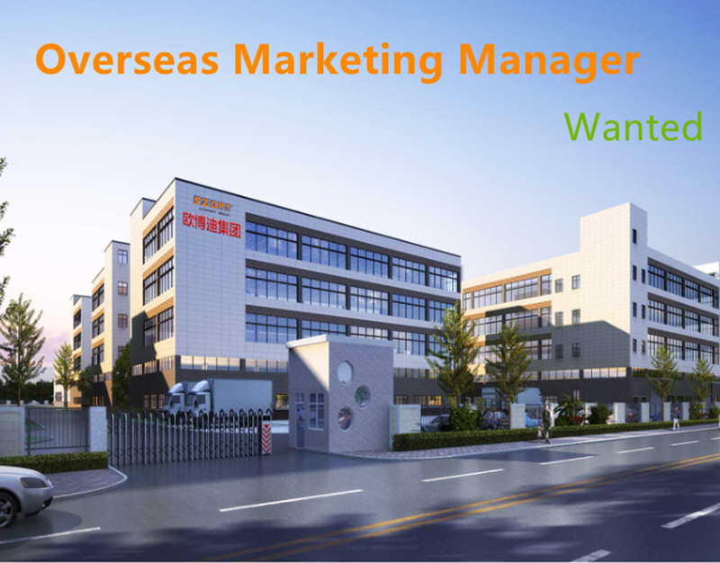 Overseas Marketing Managers Wanted