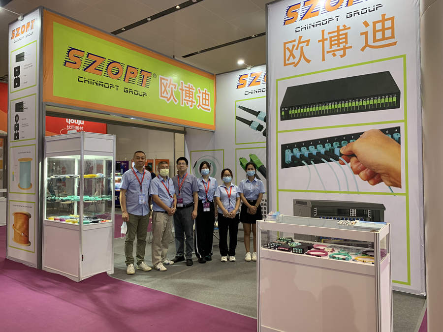 SZOPT's booth#6T32 at CIOE 2021